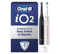 Oral-B iO2 Electric Toothbrush Duo Pack Night Black/Pink
