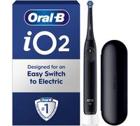 Oral-B iO2 Electric Toothbrush for Adults with Travel Case - Night Black