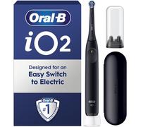 Oral-B iO2 Electric Toothbrush Night Black 2 Pin UK Plug with Case & Head