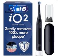 Oral-B iO2 Electric Toothbrush, Night Black - Long-Lasting Battery Io2