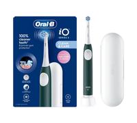 Oral-B iO2 Forest Green Electric Toothbrush, 1 Toothbrush Head, 1 Travel Case