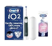 Oral-B iO2 Electric Toothbrush with Travel Case - With Toothpaste - Toothbrush