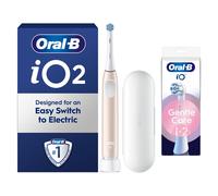 Oral-B iO2 Electric Toothbrush with Travel Case - With Toothpaste - Toothbrush + 4 Toothbrush Heads