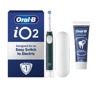 Oral-B iO2 Electric Toothbrush with Travel Case - Without Toothpaste - Toothbrush + 2 Toothbrush Heads (Gentle Care)
