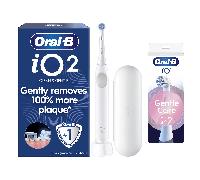 Oral-B iO2 Electric Toothbrush with Travel Case - Without Toothpaste - Toothbrush