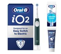 Oral-B iO2 Electric Toothbrush - Without Toothpaste - Toothbrush + 2 Toothbrush Heads (Gentle Care)