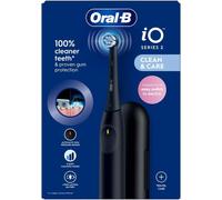 Oral-B iO2 Night Black Electric Toothbrush, 1 Ultimate Clean Toothbrush Head