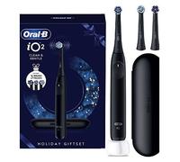 Oral-B iO2 Night Black Electric Toothbrush Holiday Giftset