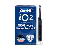 Oral-B iO2 Night Black Electric Toothbrush, One Colour, Women One Colour