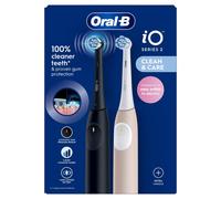 Oral B iO2 Night Black & Pink Toothbrush Duo AI Technology Oral B Multicolor
