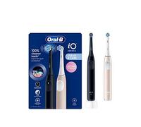 Oral-B iO2 Electric Toothbrush Night Black & Calm Pink Duo Pack