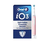 Oral-B iO3 Blush Pink Electric Toothbrush, One Colour, Women One Colour