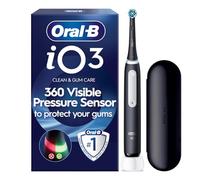 Oral-B iO3 Matte Black Electric Toothbrush with Travel Case - Toothbrush