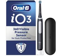 Oral-B iO3 Matte Black Electric Toothbrush with Travel Case - Toothbrush