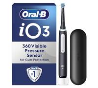 Oral-B iO3 Matte Black Electric Toothbrush with Travel Case - Toothbrush