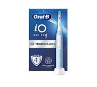 Oral-B iO3 Ice Blue Electric Toothbrush, One Colour, Women One Colour