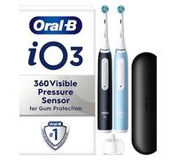 Oral-B iO iO3 Matt Black & Ice Blue Electric Toothbrush
