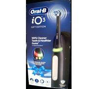 Oral-B iO3 Matte Black Electric Toothbrush with Travel Case - Toothbrush