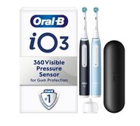 Oral-B iO iO3 Matt Black & Ice Blue Electric Toothbrush