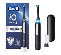Oral-B iO4 Electric Toothbrush Black Travel Case 4 Modes Bluetooth Adult