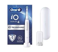 Oral-B iO4 Electric Toothbrush w/ Toothbrush Head & Travel Case, White