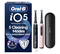 Oral-B iO5 2x Electric Toothbrushes For Adults, 2 Handles, 2 Toothbrush Heads...