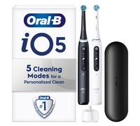 Oral-B iO5 Black & White Electric Toothbrushes Duo Pack - Toothbrush