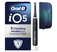 Oral-B iO5 Matt Black Electric Toothbrush + Travel Pouch