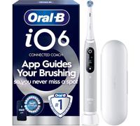 Oral-B iO6 Electric Toothbrush Grey Opal AI Smart Display 5 Modes Travel Case