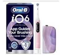 Oral-B iO6 Electric Toothbrush with AI Technology - Pink Sand Luxe Edition, New