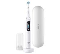 Oral B iO8 Electric Toothbrush with Travel Case - White Red