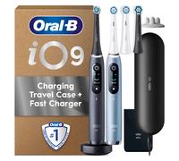 Oral-B iO9 Black & Aqua Marine Duo Pack Electric Toothbrushes