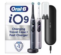 Oral-B iO9 Electric Toothbrush, 2-Pack - Lava Black & Rose Quartz, OBIO9DUOBR