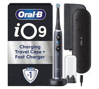 Oral-B iO9 Electric Toothbrushes For Adults, App Connected Handle, 1 Toothbrush Head, Charging Travel Case & Magnetic Pouch, 7 Modes, 2 Pin Plug, Special Edition