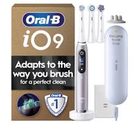 Oral-B iO9 Electric Toothbrushes For Adults, App Connected Handle, 3 Toothbrush Heads, Charging Travel Case an