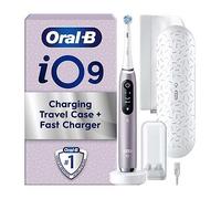 Oral-B iO9 Electric Toothbrushes For Adults, App Connected Handle, 1 Toothbrush Head, Charging Travel Case & Magnetic Pouch, 7 Modes, 2 Pin Plug, Special Edition