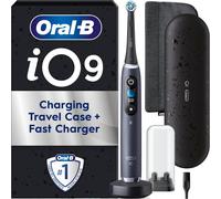 Oral-B iO9 Electric Toothbrushes For Adults, App Connected Handle, 1 Toothbrush Head, Charging Travel Case and Magnetic Pouch, 7 Modes, 2 Pin Plug, Special Edition