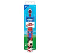 Oral-B Kid's Battery Toothbrush Featuring Disney's Mickey Mouse Soft Bristles for Kids 3+