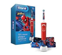 Oral-B Kids Electric Toothbrush Featuring Marvel's Spiderman, for Kids 3+