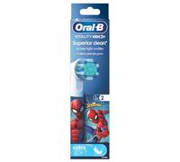 Oral-B - Kids Electrical Toothbrush Replacement Heads with Star Wars Figures - 2 Pieces