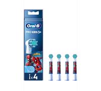 Oral B Refill Kids Spiderman Toothbrush Heads - Pack of 4 Counts