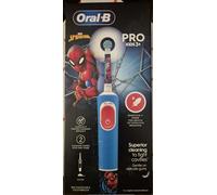 Oral-B Vitality PRO Kids Spider-Man Electric Toothbrush - Blue, Blue