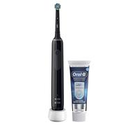 Oral-B Pro 3 Electric Toothbrushes For Adults With 3D Cleaning, 1 Toothbrush Head & Pro-Expert Advance Deep Clean Toothpaste, 75 ml, 2 Pin UK Plug, Black