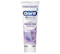 Oral-B Oral B Toothpaste 3D White Advanced Luxe Perfection Whitening Toothpaste, Removes Surface Stains, Stain Protection, Clinically Proven, Refreshing Peppermint Flavor, 75 ml