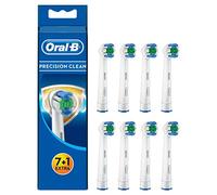 Oral-B Precision Clean Brush Heads with Bacterial Protection - Prevents Bacterial Growth on Bristles