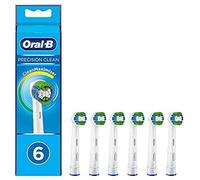 Oral-B Precision Clean Brush Heads with CleanMaximiser Bristles for Optimal Cleaning - Pack of 6