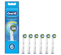 Oral-B Precision Clean Toothbrush Head with CleanMaximiser Technology, Pack of 6 Counts, 33 g