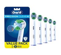 Oral-B PrecisionCleanX X-Filament Replacement Brush Heads, 5 Count