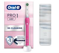 Oral-B Pro 1 680 Striking Design Cross Action Electric Toothbrush, Pink