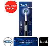 Oral-B Pro 1 Cross Action Black Electric Toothbrush